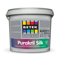 Краска BETEK PURAKRIL SILK RG3 7,5LT (под колеровку)