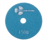 Алмазный гибкий шлифовальный круг "Черепашка" 100мм №1500 сухая шлифовка