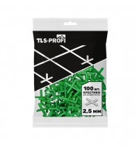Крестики для плитки 2,5мм 100шт TLS-Profi