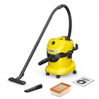 Пылесос Karcher бытовой хозяйственный WD4 P S V-20/5/22 с розеткой для эл. инстр.