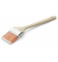 Кисть длинная изогнутая ANZA INDUSTRIAL 70 мм искусственная щетина, деревянная ручка