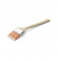 Кисть длинная изогнутая ANZA INDUSTRIAL 50 мм искусственная щетина, деревянная ручка