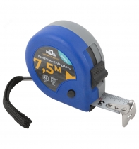 Рулетка 7.5мх25мм пластиковый корпус MOS