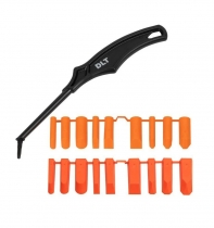 Набор шпателей для силикона DLT Silicone, комплект 18 насадок