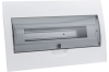 Щит встраиваемый 18 мод в 1 ряд черная прозрачная дверь Easy 9 Schneider Electric