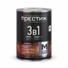 Грунт-эмаль 3в1 ПРЕСТИЖ БЫСТРОСОХНУЩАЯ черная (1,9кг)