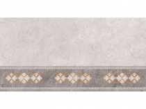 Плитка настенная Primavera Ирида - декор св.серый гланец 300x600х7мм,8шт (1,44м2)
