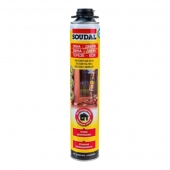 Пена пистолетная SOUDAL Окна-Двери 50 с низким расширением (жёлтая) 750мл (12)
