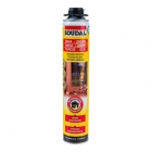 Пена пистолетная SOUDAL Окна-Двери 50 с низким расширением (жёлтая) 750мл (12)