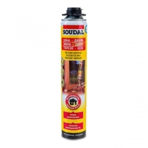 Пена пистолетная SOUDAL Окна-Двери 50 с низким расширением (жёлтая) 750мл (12)