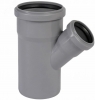 Тройник 110х50х45гр VALFEX