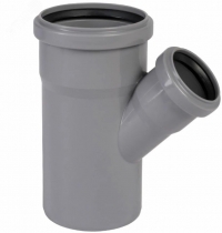 Тройник 110х50х45гр VALFEX