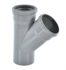 Тройник 110х110/45гр VALFEX