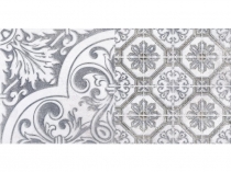Плитка настенная декор3 LB-CERAMICS Кампанилья серый 200x400х7мм,8шт (0,64м2)