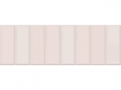 Плитка настенная LB-CERAMICS Роса Рок декор 1 розовый 200х600х8мм,5шт (0,6м2)