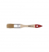 Кисть плоская Master Color 25мм натуральная щетина, деревянная ручка