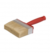 Кисть-макловица Master Color 30х120мм смешанная щетина, нержавеющий обжим, красная пластиковая ручка