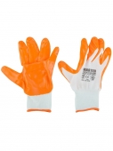 Перчатки MASTER COLOR, полиэстер с обливкой из нитрила (кислото-щелочно стойкие) р-р XL/10