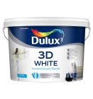 Краска 3D WHITE Dulux ослепительно белая матовая, латексная (9 л)