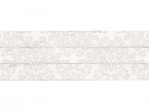 Плитка настенная декор LB-CERAMICS Шебби шик белая 200x600х9мм,7шт (0,84м2)