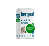 Клей плиточный Бергауф Керамик Плюс усиленный (С1) 25кг (56)