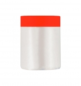 Пленка защитная с лентой 55cм x 33м SHEETROCK красная ПЭ лента