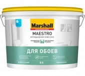 Краска Marshall MAESTRO интерьерная классика BW гостиные и спальни матовая, акриловая (9л)
