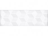 Плитка настенная декор LB-CERAMICS Парижанка гексагон белая 200x600х9мм,5шт (0,6м2)