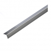 Уголок 19х24 металлик RUS ЭКОНОМ L=3.00 (алюм)