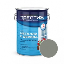 Эмаль ПФ-115 ПРЕСТИЖ серая 20 кг (уп.1шт)