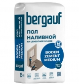 Смесь для пола БЕРГАУФ Боден Цемент Медиум (5-60мм) 20кг (56)