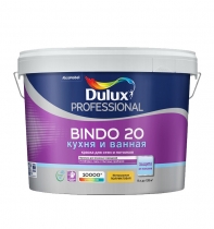 Краска Bindo 20 Dulux Professional BW полуматовая, латексная (9л)