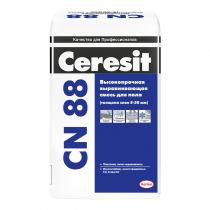 Высокопрочная выравнивающая смесь для пола Ceresit CN 88 25 кг