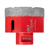 Коронка алмазная 68мм по керамограниту под М14 DLT CERAMIC PRO