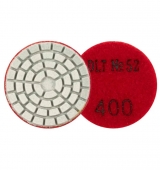 Алмазный гибкий шлиф круг "Черепашка" 50мм №52 P400 DLT