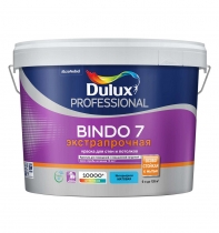 Краска Bindo 7 Dulux Professional ВС матовая, латексная (9л) (под колеровку)