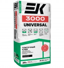 Клей для плитки ЕК 3000 25 кг