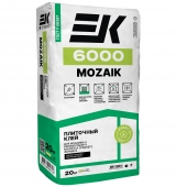 Клей для мозайки ЕК 6000 MOZAIK 20 кг