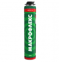 Пена пистолетная МАКРОФЛЕКС Мега 70 ПРО 880мл (12 шт)