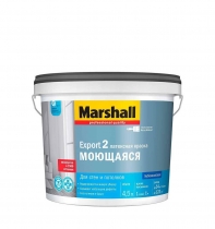 Краска Marshall EXPORT 2 латексная ВС глубокоматовая (4,5 л) (под колеровку)