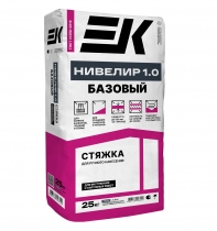 Смесь для пола ЕК LEVEL 1.0 базовая (10-200мм) 25кг (60шт)