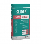 Штукатурка цементная армированная Dauer Slider Fassad 31 Fibro 25 кг
