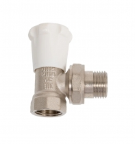 Клапан регулирующий угловой для радиатора 1/2" STI