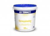 Шпаклевка базовая Terraco Sprayplaster BC (Basecoat) белый 25 кг