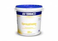 Шпаклевка базовая Terraco Sprayplaster BC (Basecoat) белый 25 кг