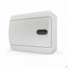 Щит пластиковый навесной 8 мод IP41 (кнопка) белая дверца Tekfor