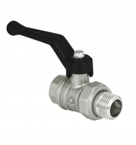 Кран шаровый 1/2" ВР/НР ручка американка Delta PRO VALFEX