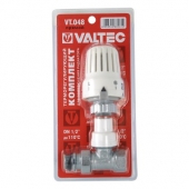 Терморегулятор радиаторный прямой 1/2" резьба внутренняя-наружная VALTEC