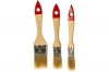 Набор флейцевых кистей Master Color с деревянными ручками: ширина 20, 25, 35мм, натуральная щетина