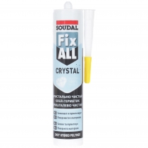 Клей-герметик SOUDAL FIX ALL CRYSTAL бесцветный 290мл (12)